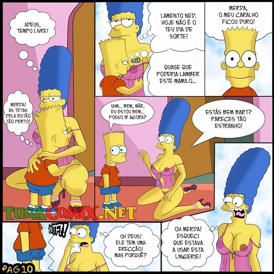 The Simpsons Hentao : Marge Climbing Walls and Fucking Bart
